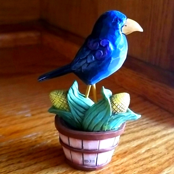 Jim Shore mini Crow - Picture 3 of 7
